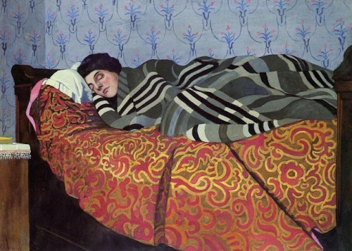 v_1899_F_lix_Edouard_Vallotton_Swiss_artist_1865_1925_Sleeping_Woman